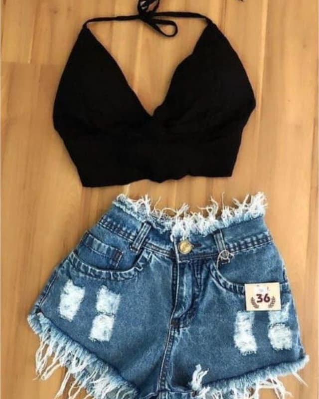 Conjunto Denim Noir