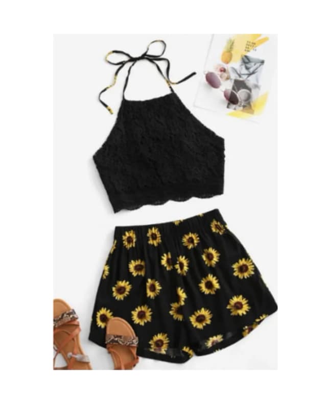 Set Girasol Noir
